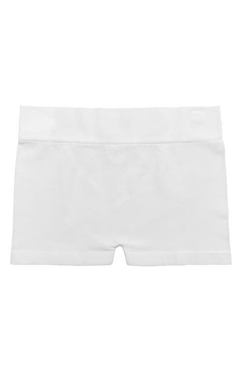 Suzette Collection Kids' Boyshorts in White  product