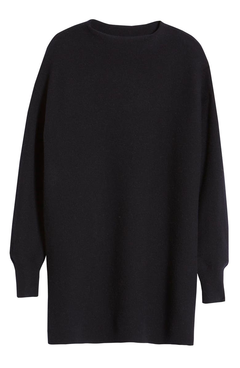 Nordstrom Funnel Neck Cashmere Tunic Sweater, Alternate, color, 