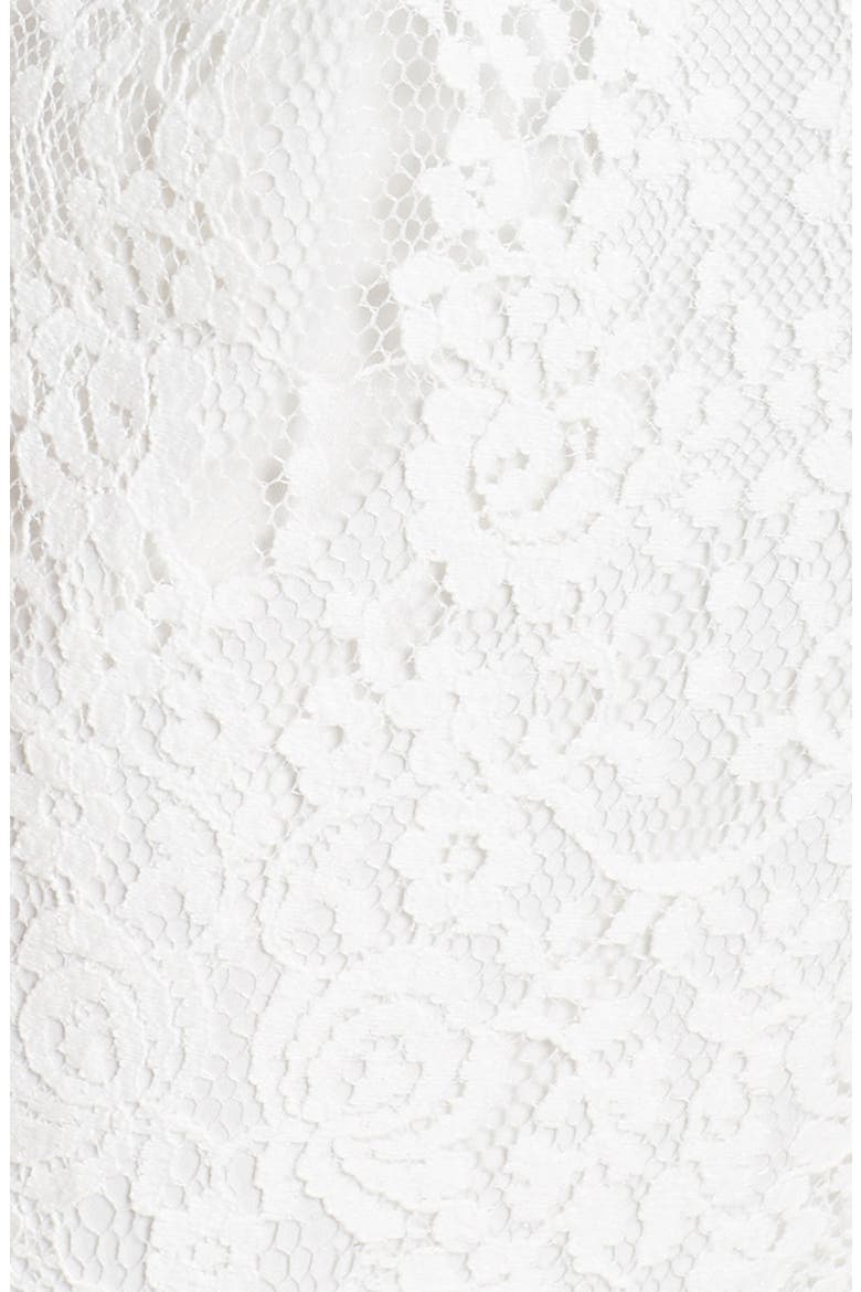 Scallop Trim Lace Jumpsuit, Alternate, color, OFF WHITE