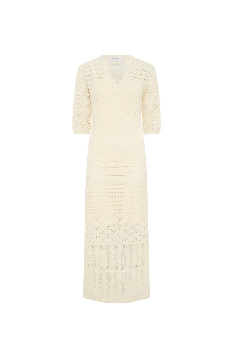 GERARD DAREL Riana Crochet Maxi Dress, Alternate, color, Ecru