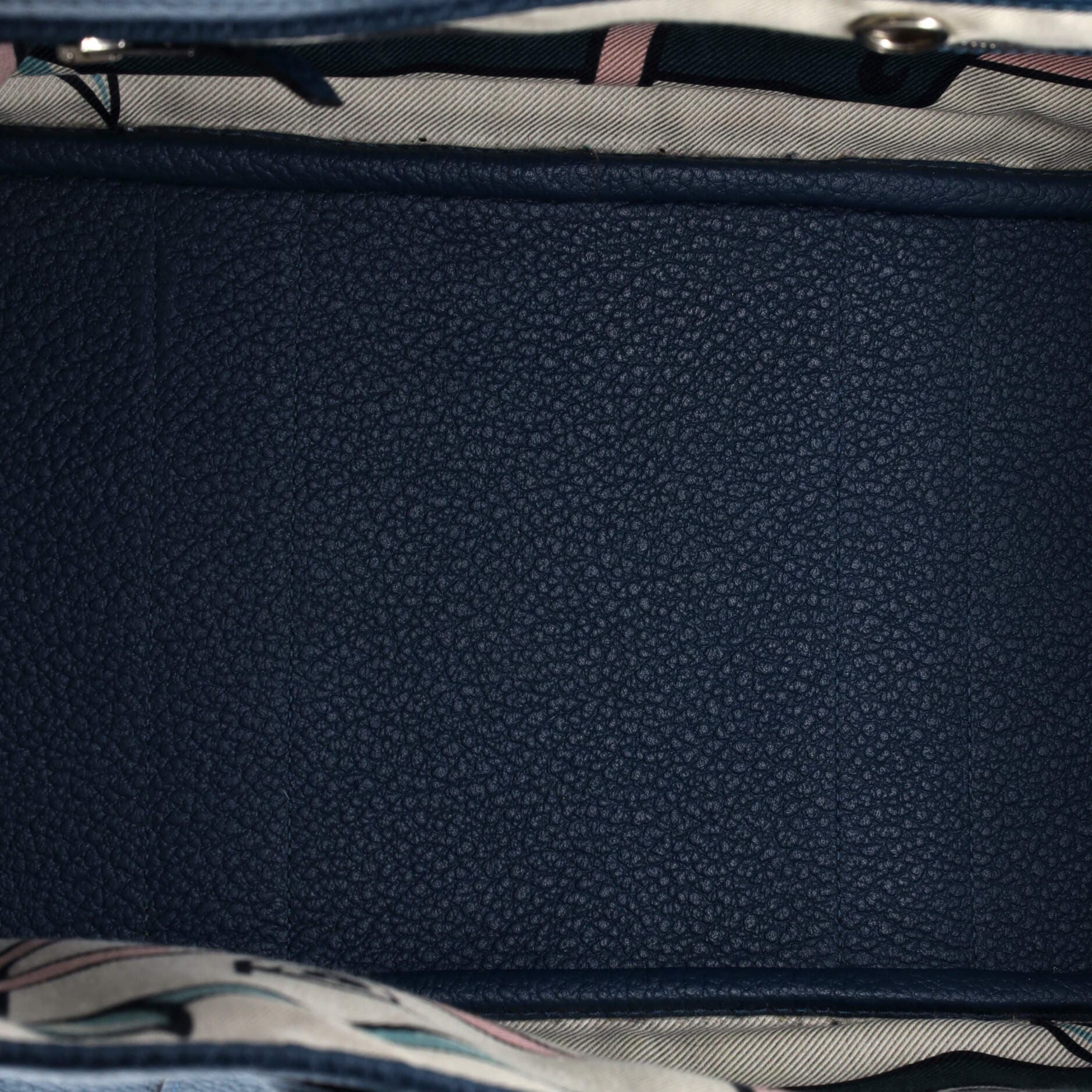 Pre-Owned Hermes Garden Party Tote Leather with Printed Interior 36, Alternate, color, 