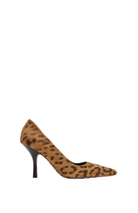 Leopard Print Dame High Pumps