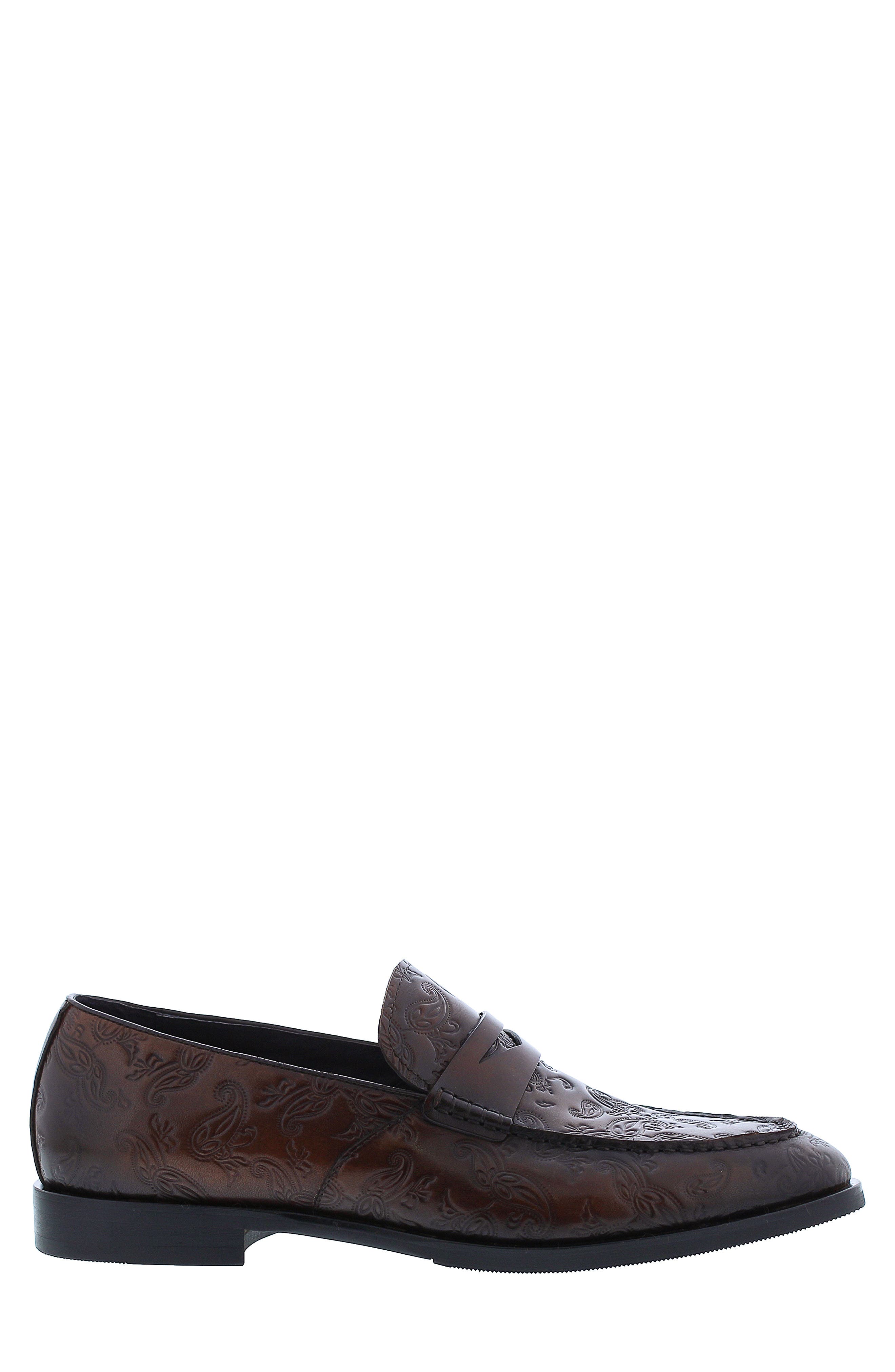 Robert Graham Boerne Loafer, Alternate, color, Brown