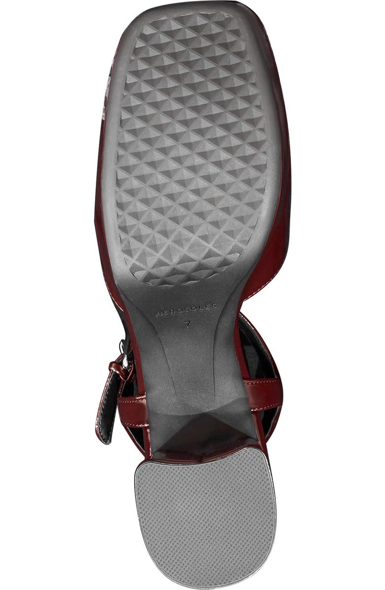 Aerosoles Senna Ankle Strap Platform Pump, Alternate, color, Merlot