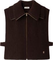 SANDRO Zipped Trucker Collar