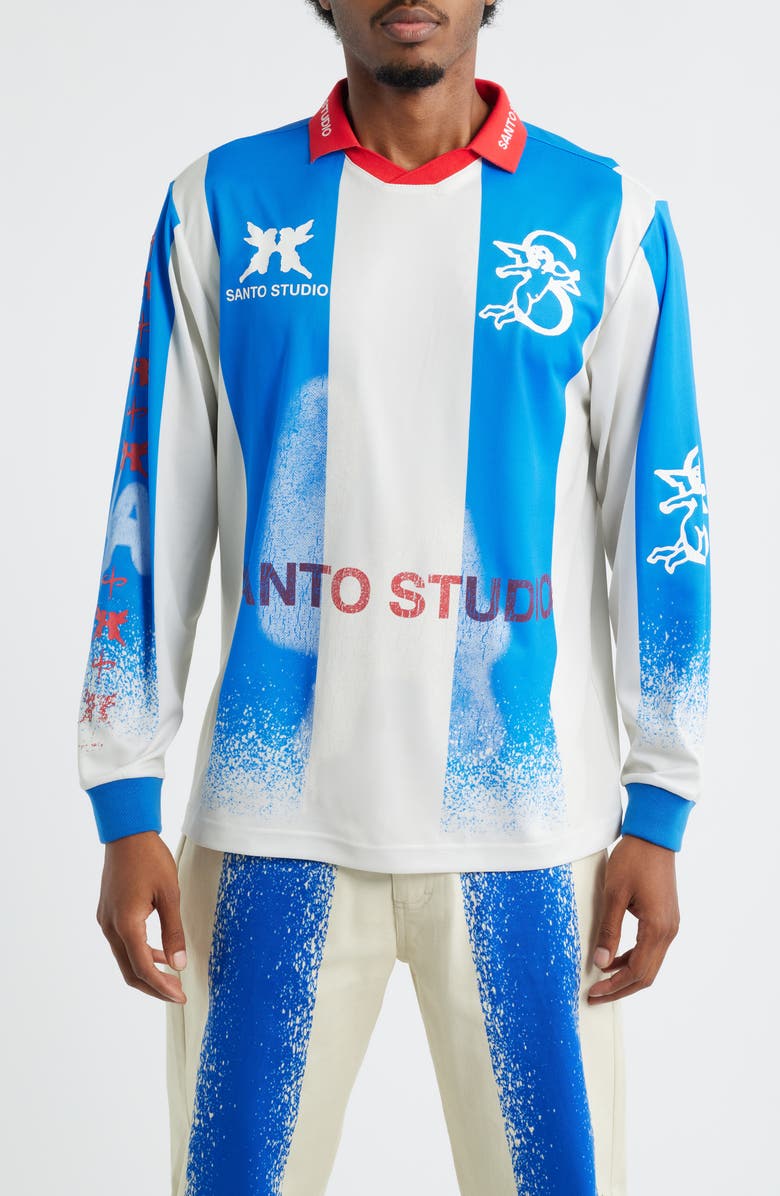 SANTO STUDIO x Blake Snell LA Club Jesrey, Main, color, Cream