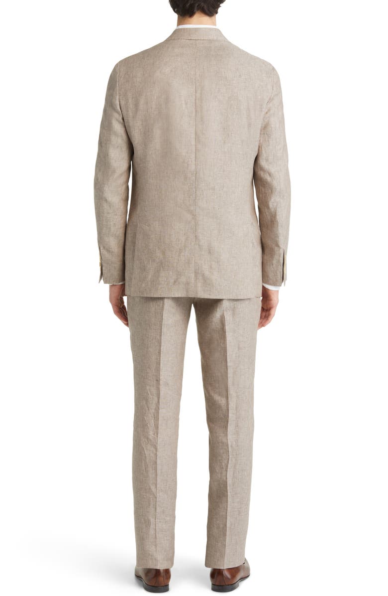 Hart Schaffner Marx New York Super Soft Linen Suit, Alternate, color, 