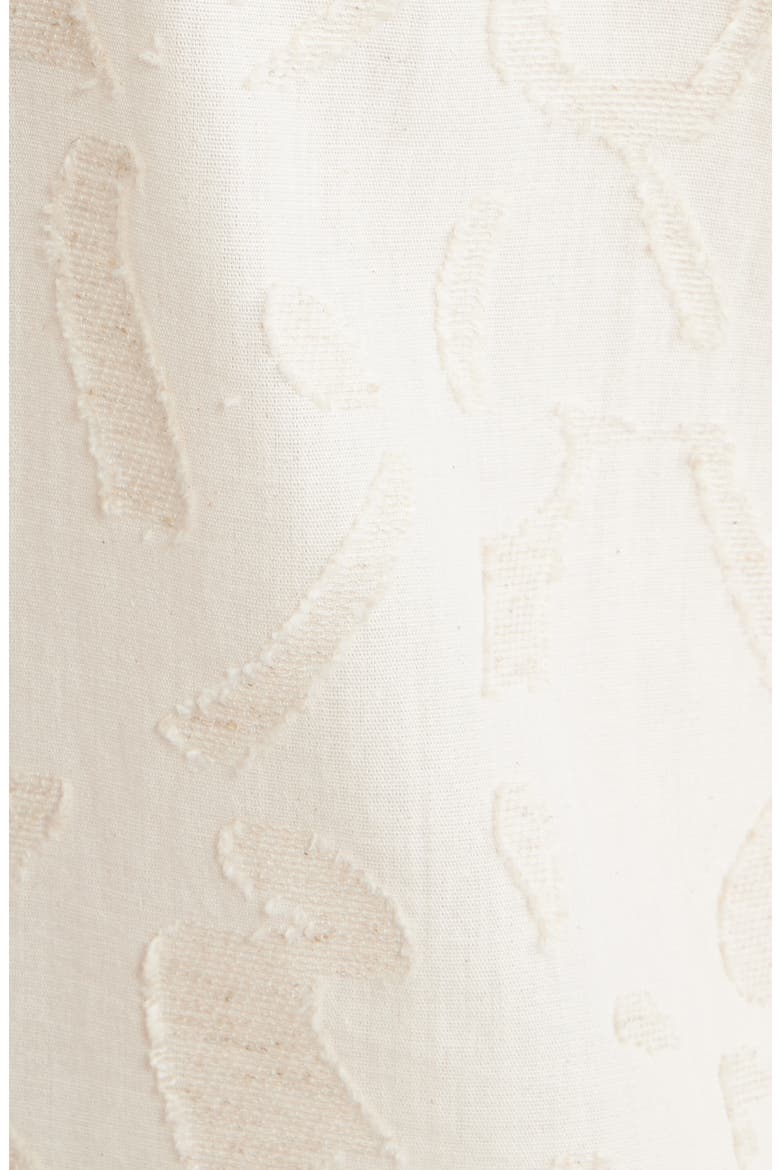 Fin Tonal Pattern Camp Shirt, Alternate, color, CREAM