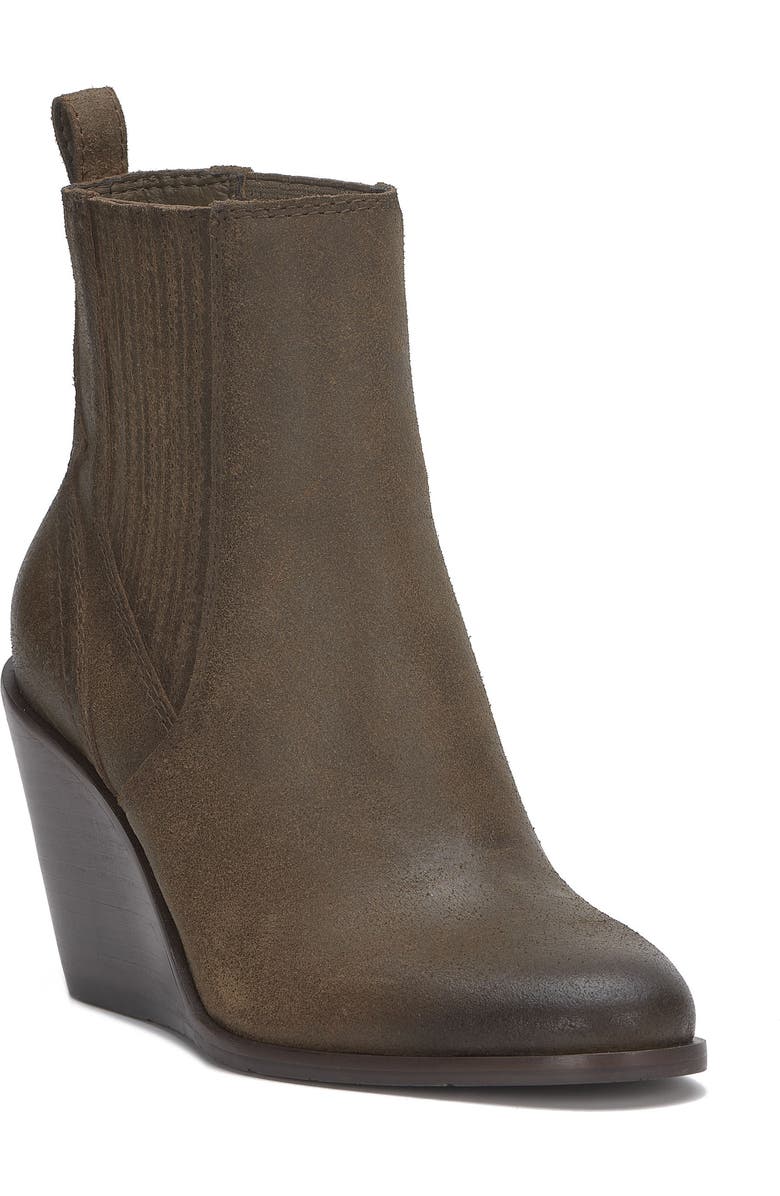 Lucky Brand Wilano Wedge Bootie, Main, color, Desert Palm