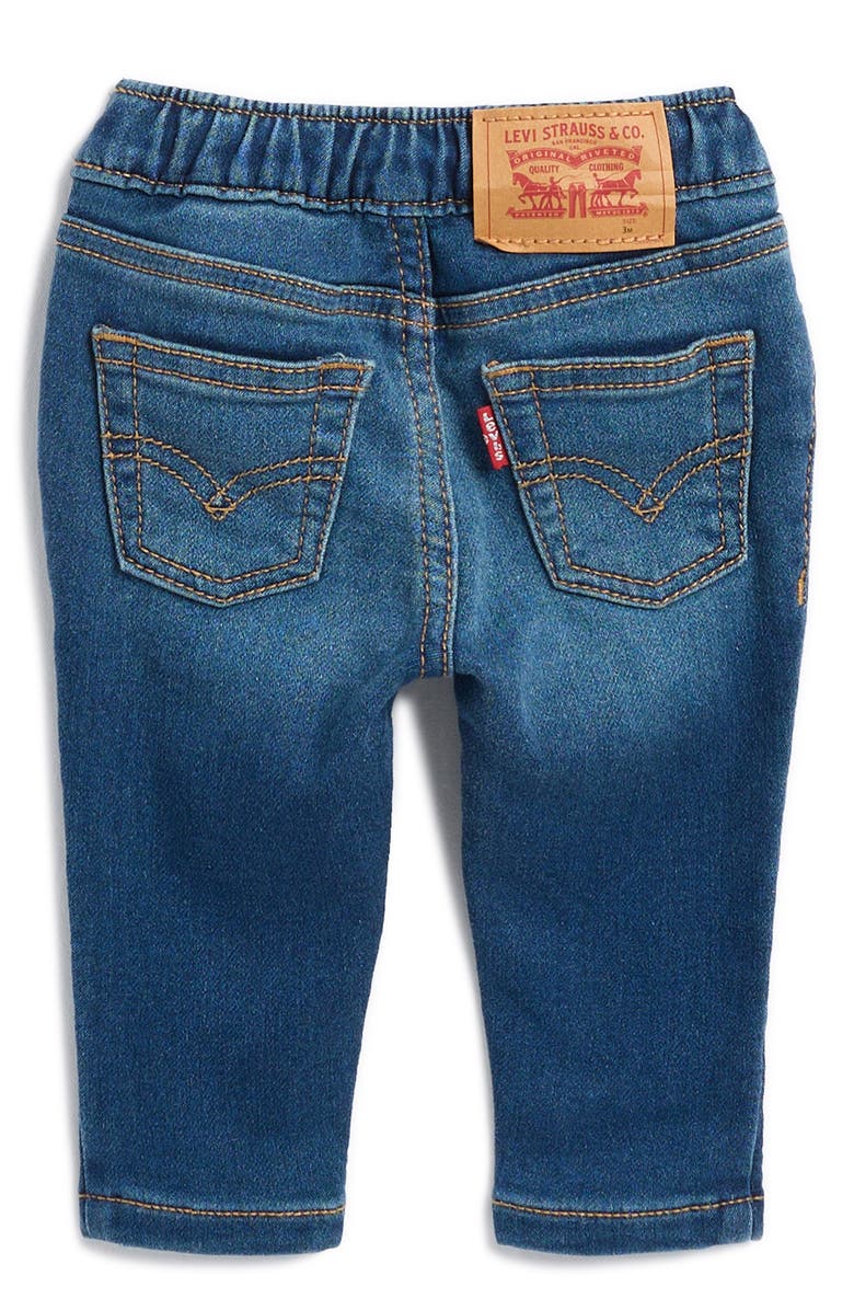 Skinny Taper Pull-On Jeans