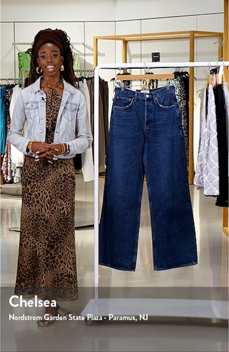 Dame High Waist Wide Leg Jeans, sales video thumbnail