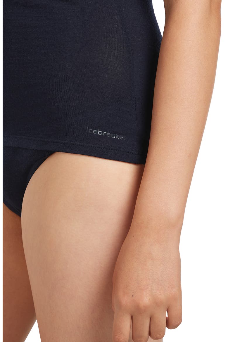 Siren Merino Wool Blend T-Shirt, Alternate, color, MIDNIGHT NAVY