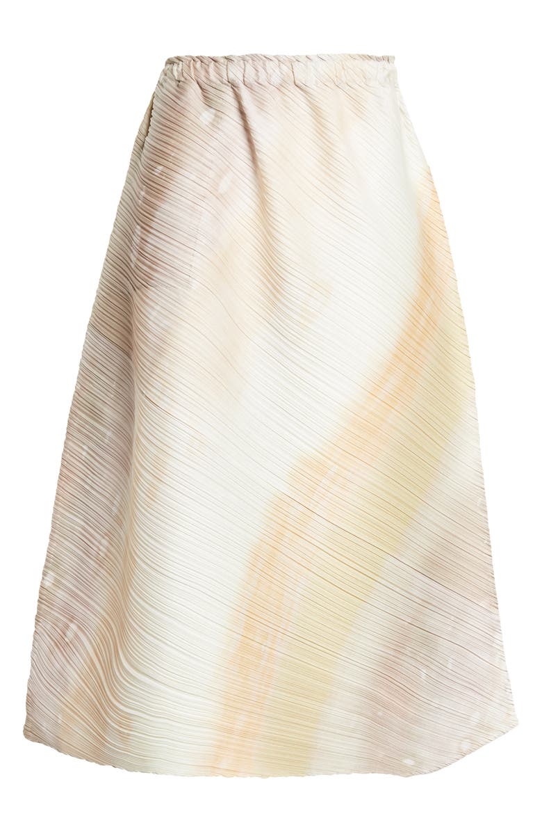 Issey Miyake Print Sea Bubble Skirt, Main, color, Greige