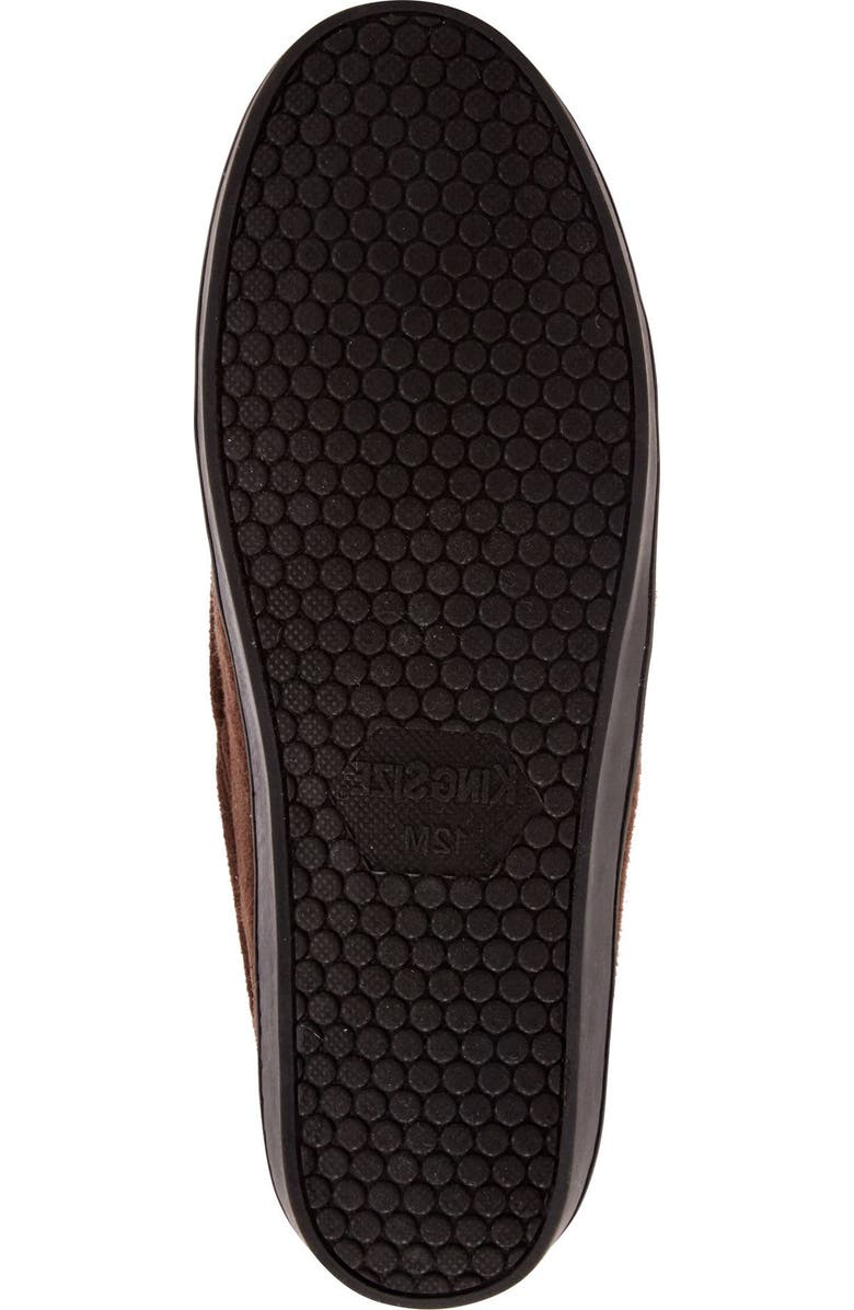 KingSize Microsuede Clog Slippers, Alternate, color, Black
