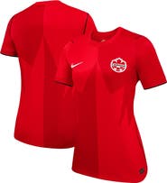 Nike Women's Nike Red Canada Soccer 2026 Home Stadium Replica Jersey