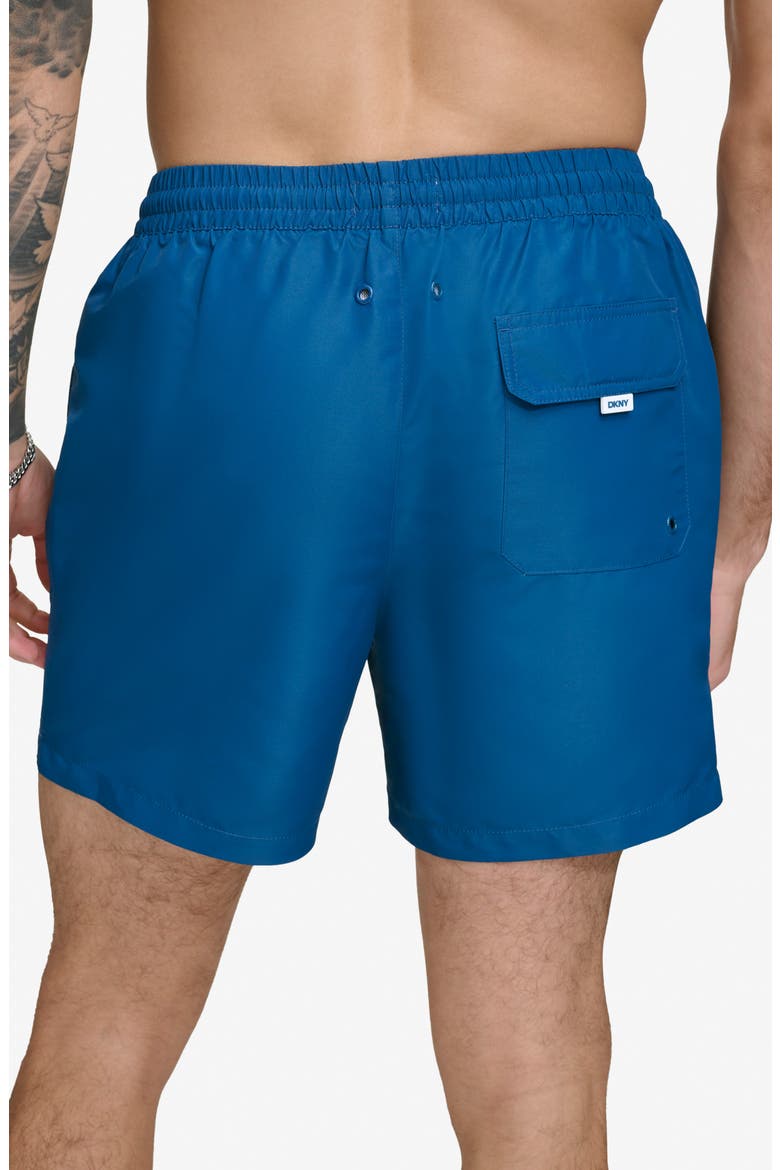 Core Solid Swim Trunks, Alternate, color, POSEIDON