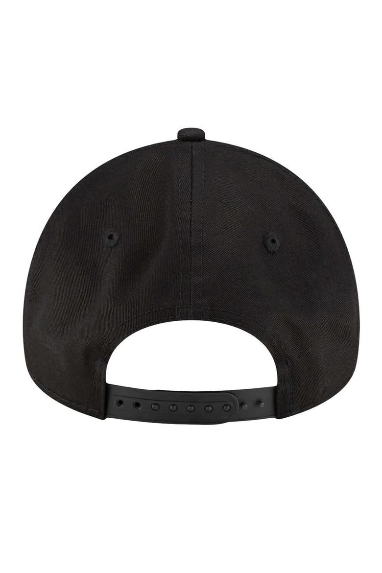 Men's New Era  Black Bubba Wallace Rope A-Frame 9FORTY Adjustable Hat, Alternate, color, Black