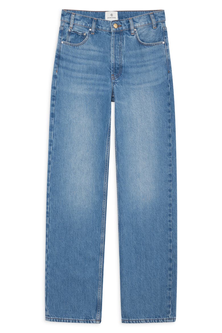 Gavin Straight Leg Jeans, Alternate, color, ATLANTIC BLUE