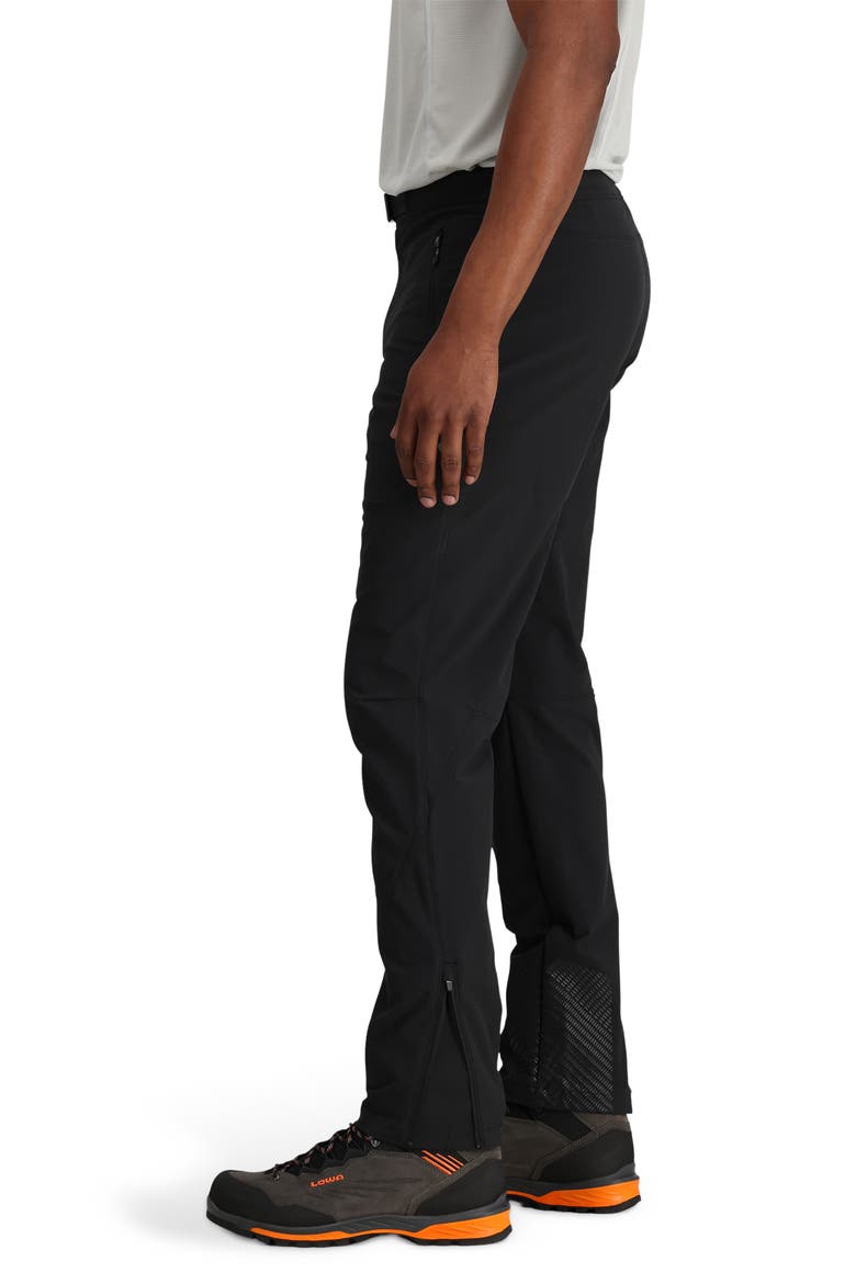 Cirque Lite Water Resistant Alpine Climbing Pants, Alternate, color, SOLID BLACK