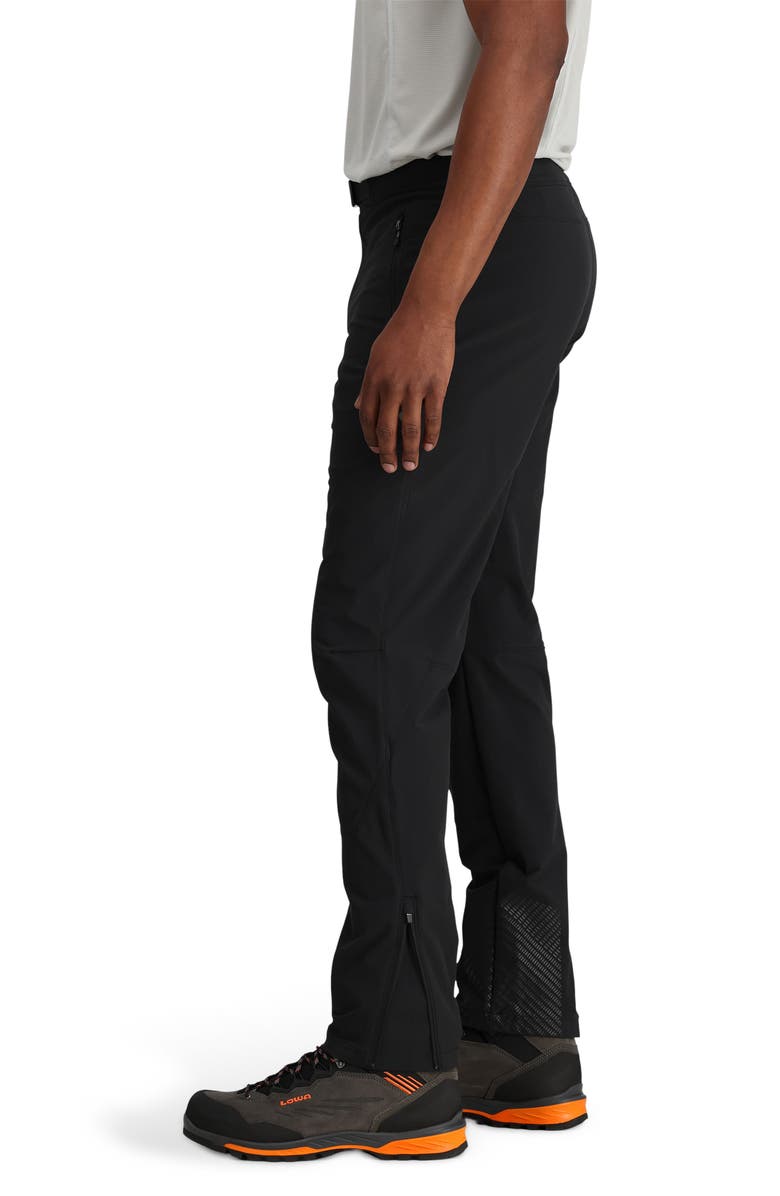 Outdoor Research Cirque Lite Water Resistant Alpine Climbing Pants, Alternate, color, Solid Black