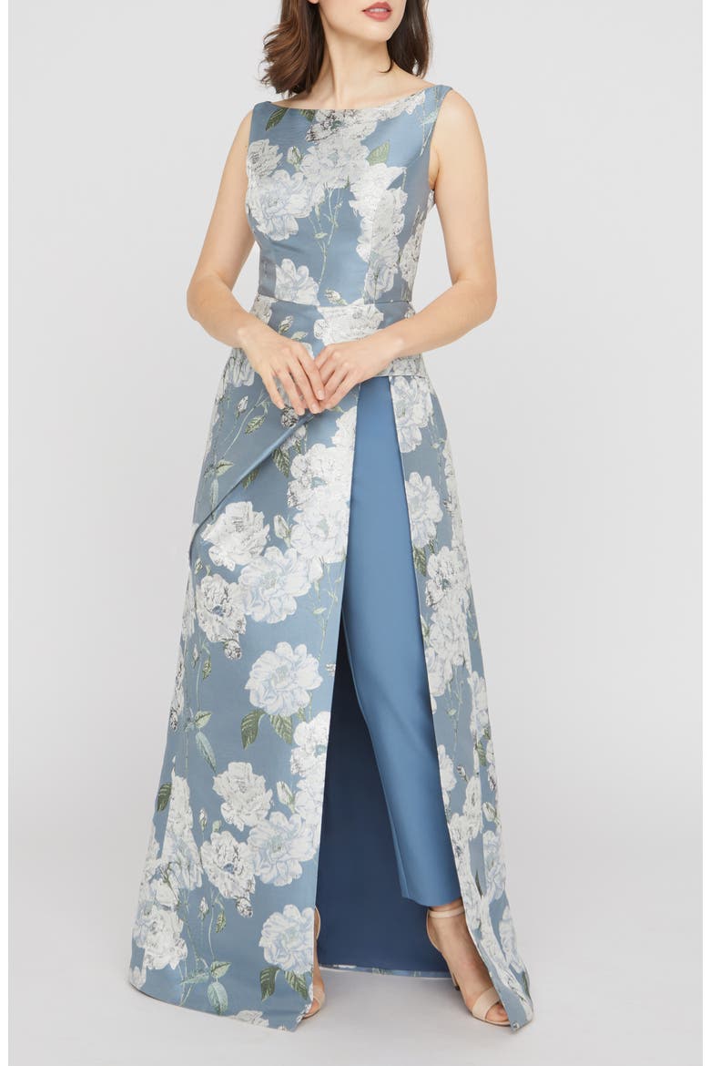 Grania Sleeveless Maxi Jumpsuit, Main, color, SLATE BLUE