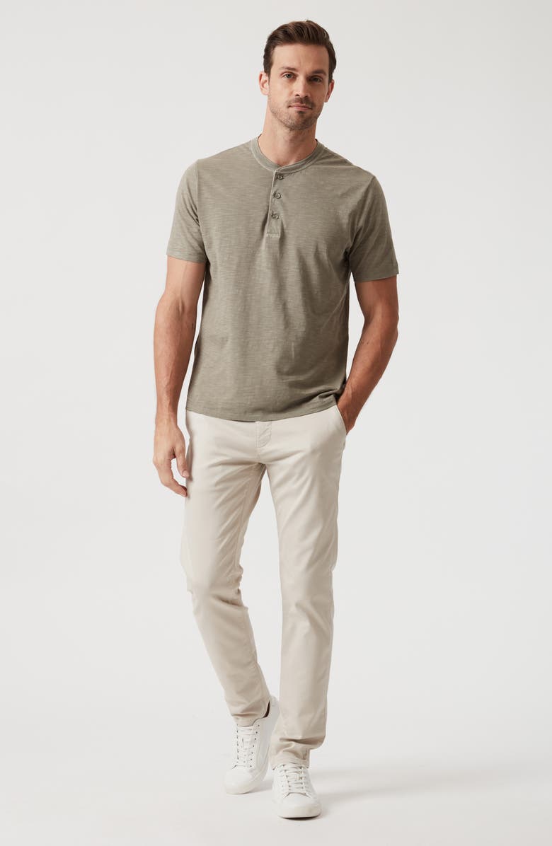 34 Heritage Slub Cotton Henley, Alternate, color, Pastel Olive