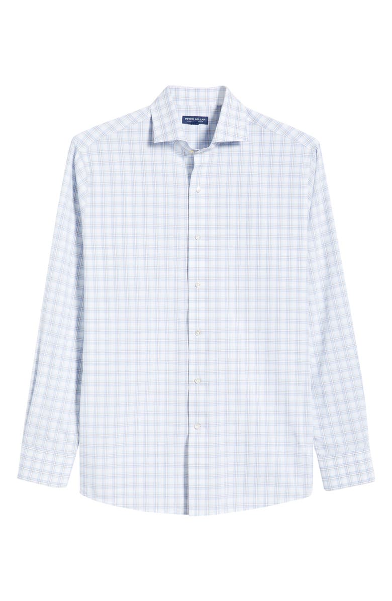 Peter Millar Crown Crafted Bechtle Performance Poplin Button-Up Shirt, Main, color, 