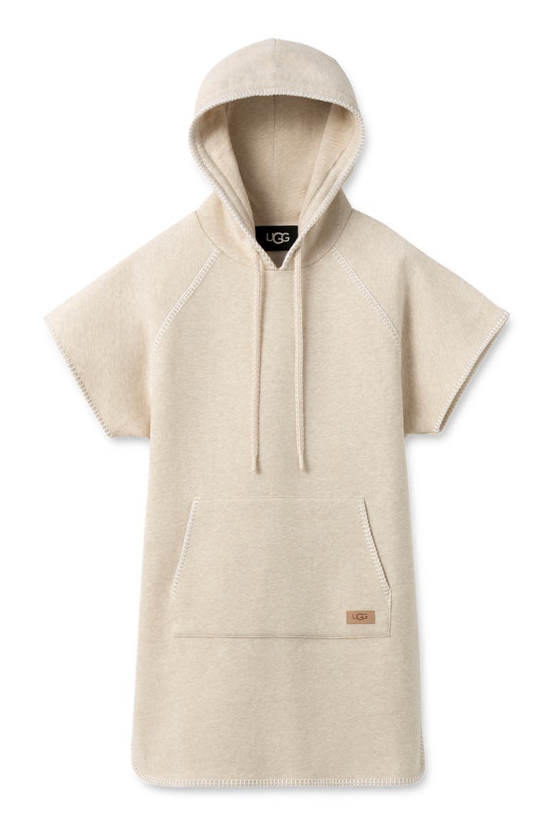Classic Hoodie Dress, Alternate, color, SAND HEATHER