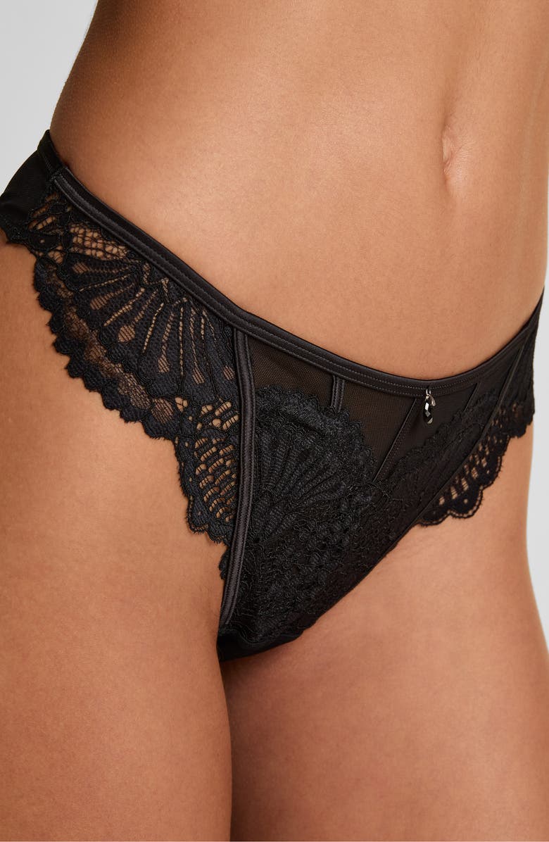 Hunkemöller Whitney Thong, Main, color, Caviar