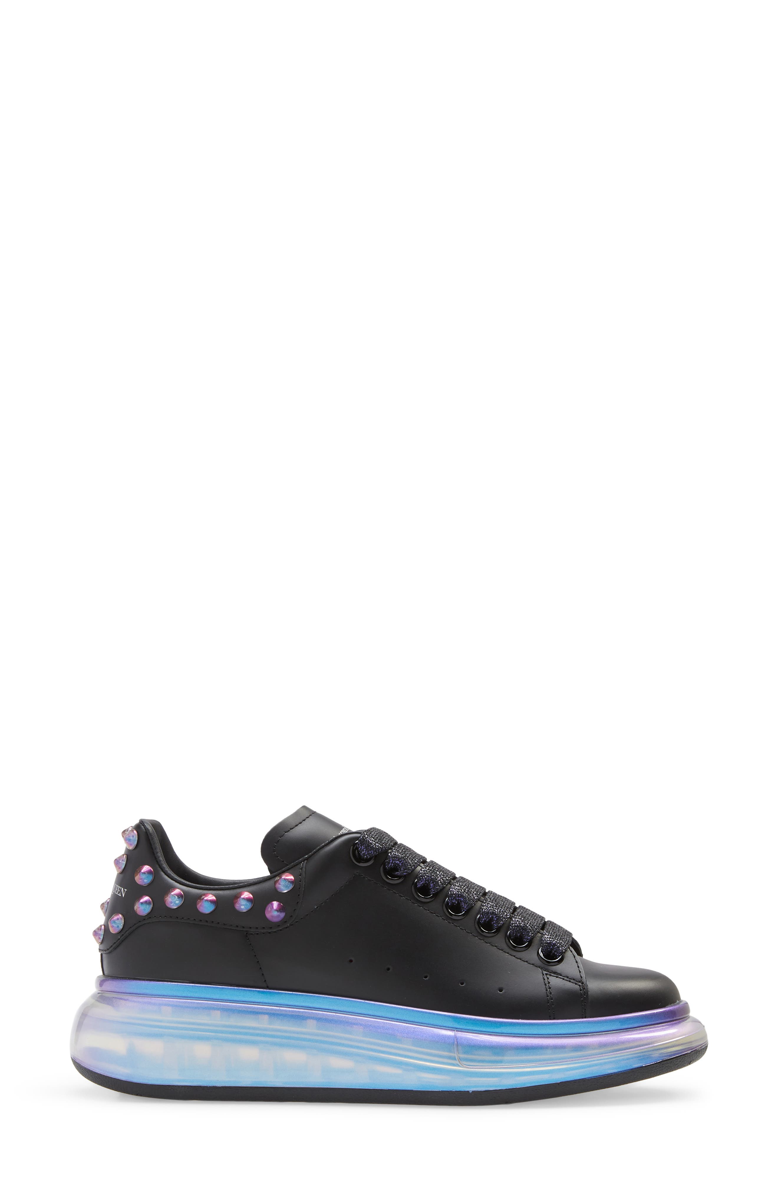 McQueen Alexander McQueen Iridescent Oversize Bubble Sole Platform Sneaker, Alternate, color, 