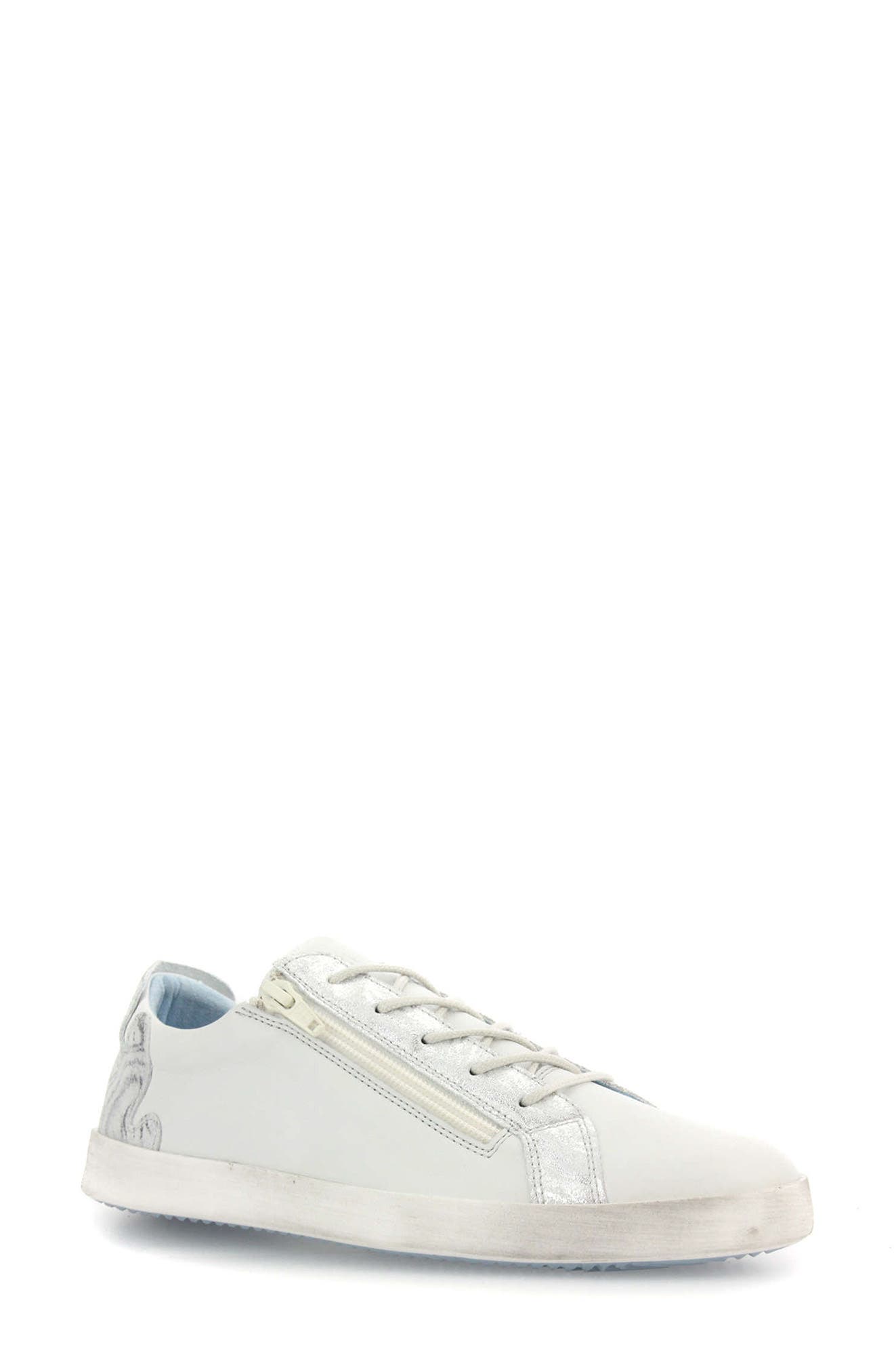 Vanessa Sneaker, Main, color, OFF WHITE LEATHER