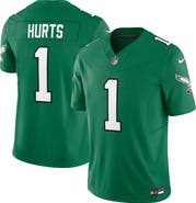 Nike Men's Nike Jalen Hurts Kelly Green Philadelphia Eagles Vapor F.U.S.E. Limited Jersey