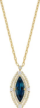 Bony Levy Iris Topaz & Diamond Necklace