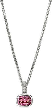 John Hardy Rhodalite & Diamond Pendant Necklace
