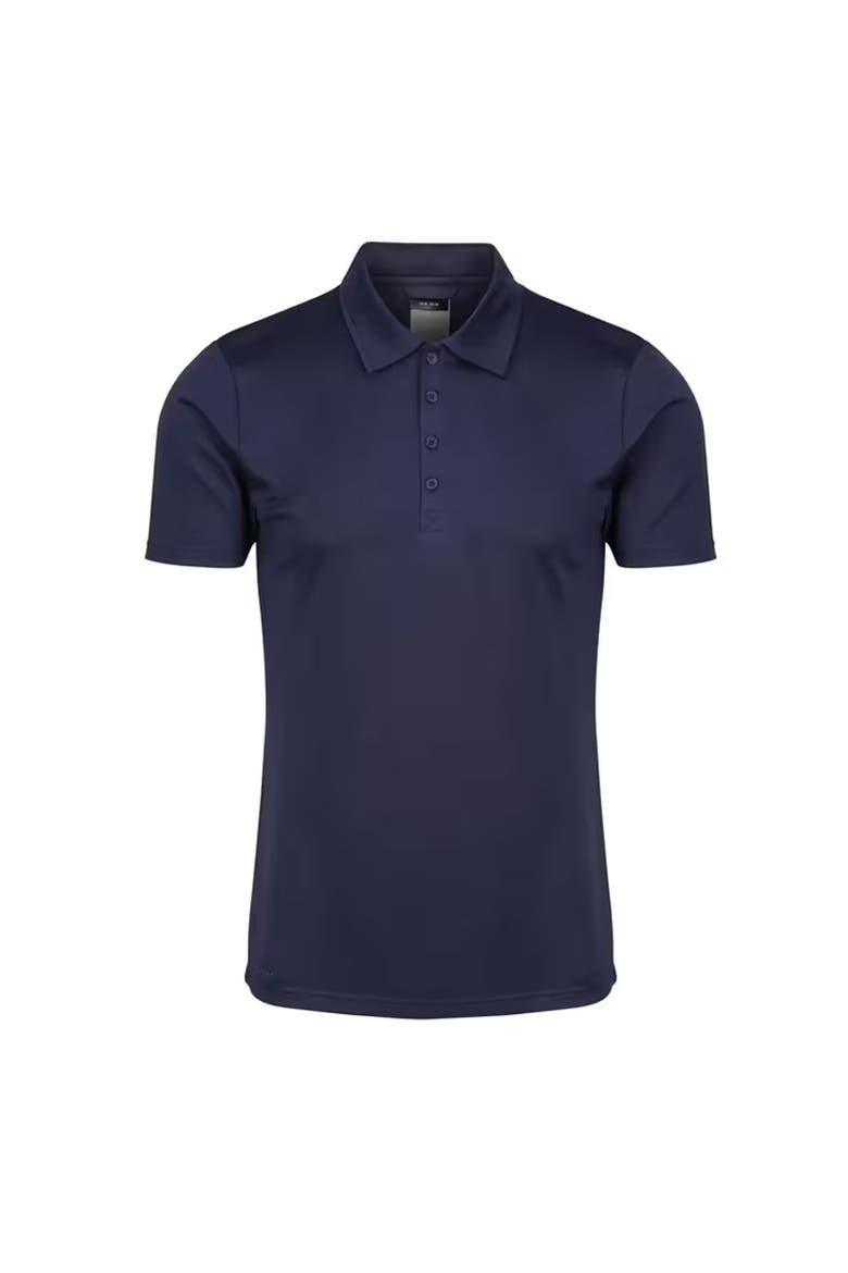 Plain Polo Shirt, Main, color, Navy