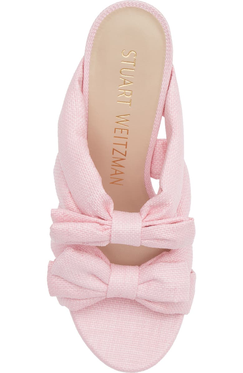 Stuart Weitzman Sofia Xcurve 85 Slide Sandal, Alternate, color, Ballet