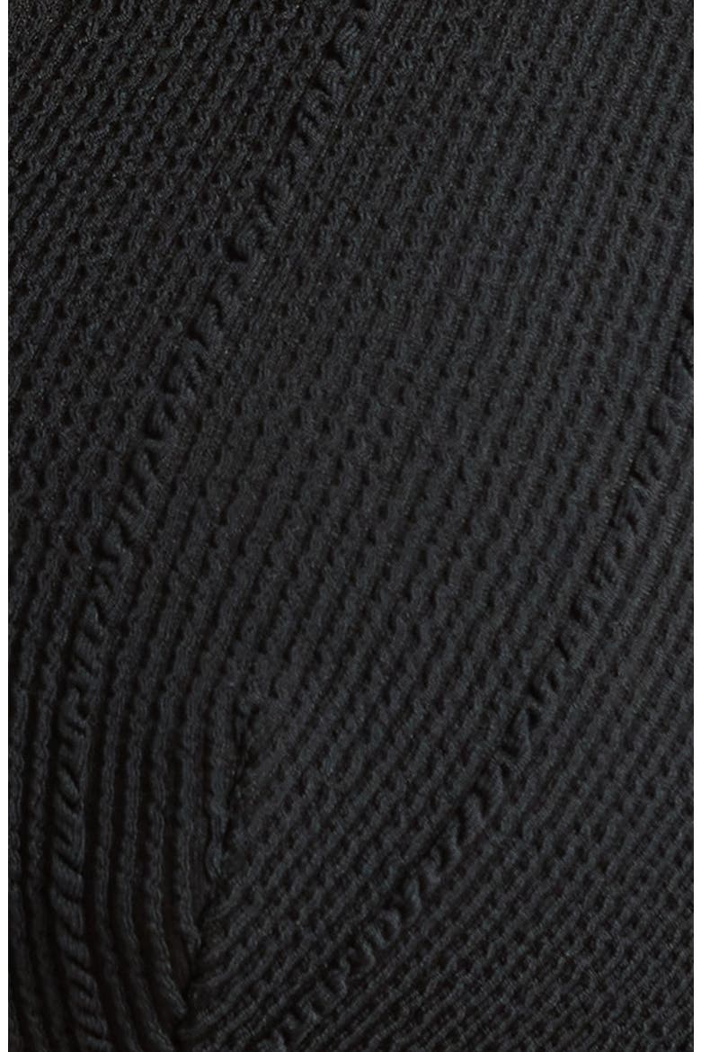 Vibe Surf Bralette Bikini Top, Alternate, color, BLACK