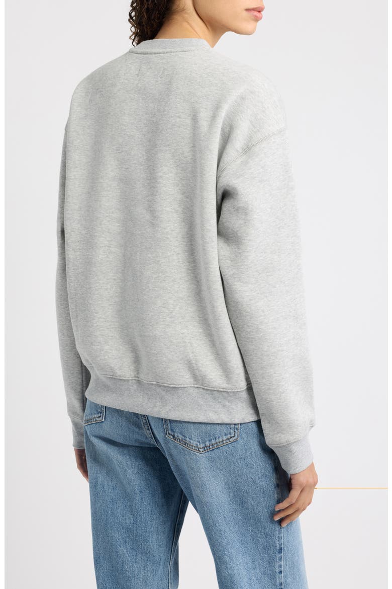 125th Fleece Crewneck Sweatshirt, Alternate, color, GREY HEATHER