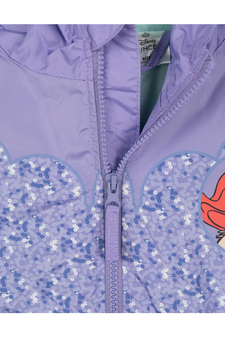 The Little Mermaid Princess Ariel Cosplay Hooded Windbreaker