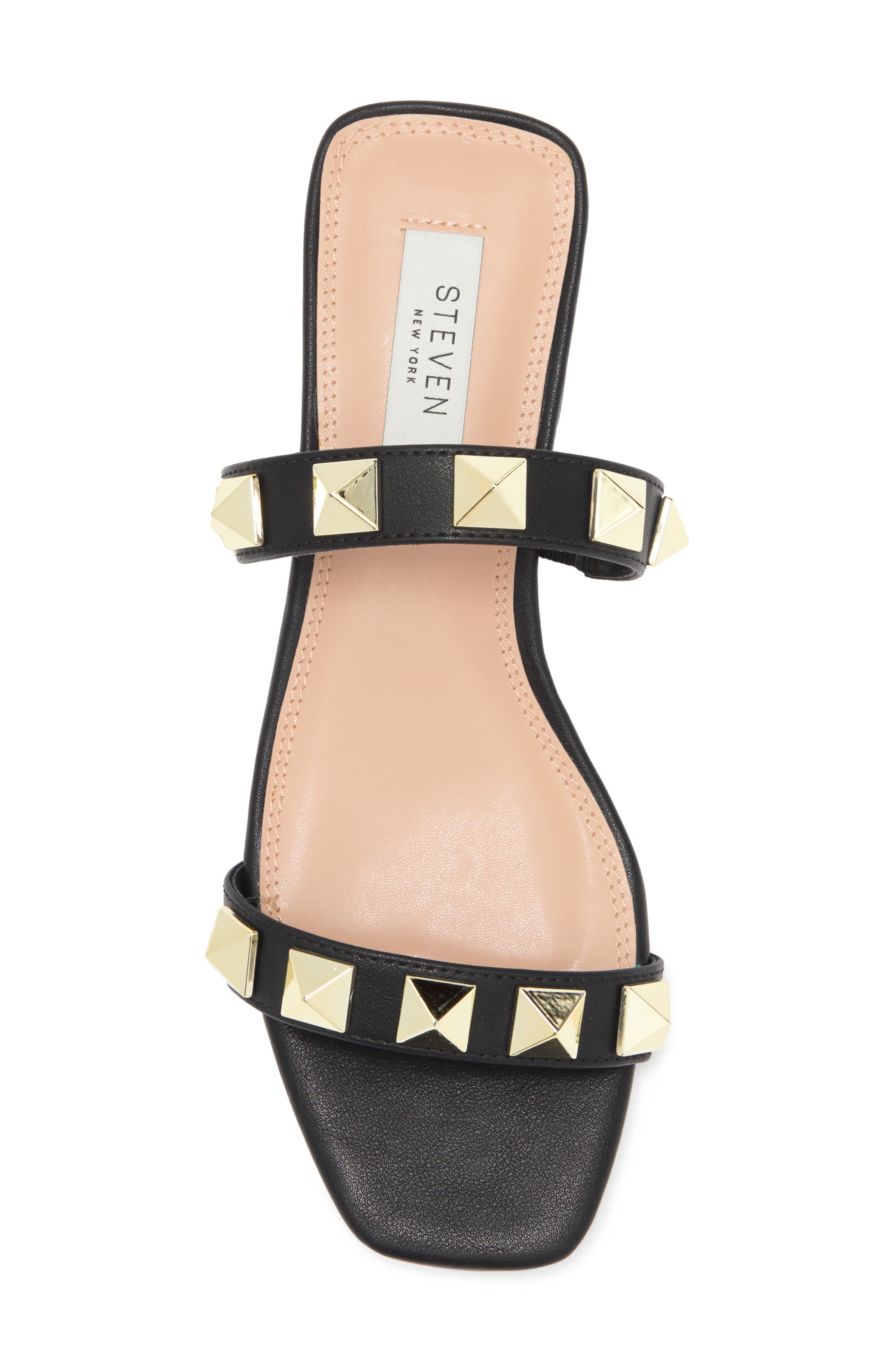 Steven New York Hays Pyramid Stud Slide Sandal, Alternate, color, 