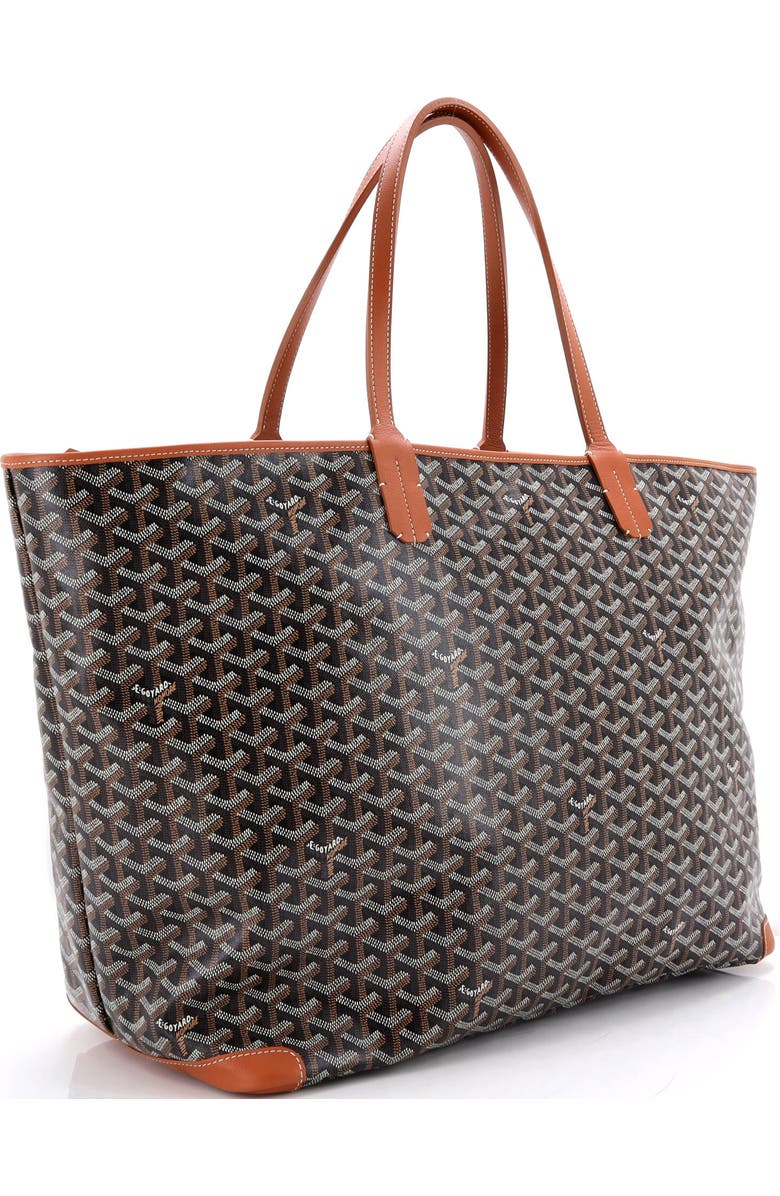 Pre-Owned Goyard Artois Tote Coated Canvas GM, Alternate, color, Brown