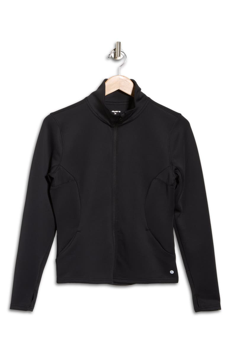 LAYER 8 Trainer Knit Jacket, Alternate, color, Rich Black