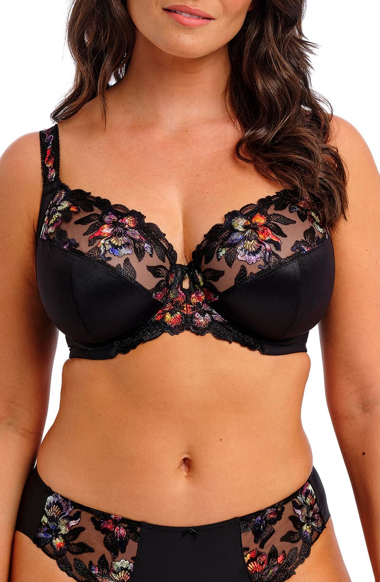 Fantasie Magdalena Underwire Side Support Bra, Main, color, Noir
