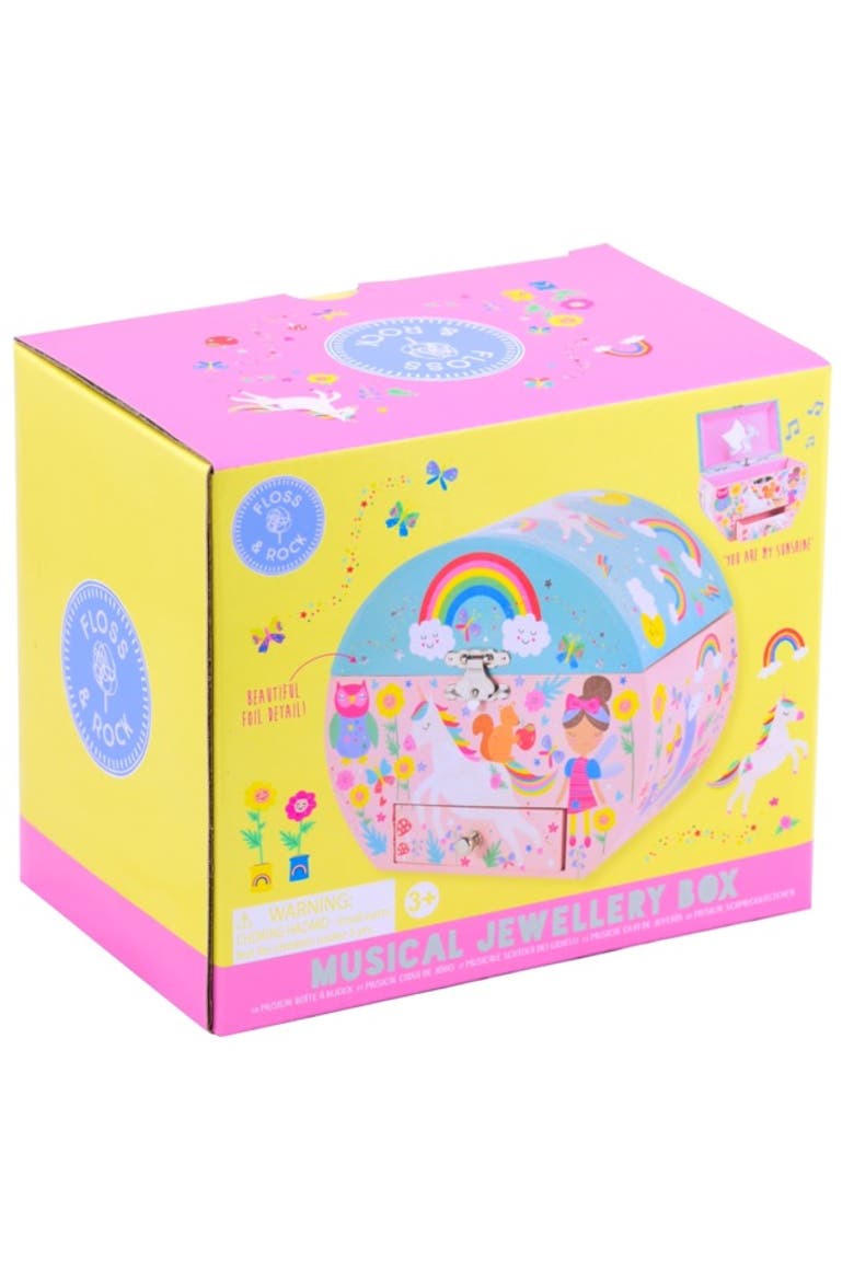 Jewelry Box Rainbow Fairy Circular, Alternate, color, Rainbow Fairy