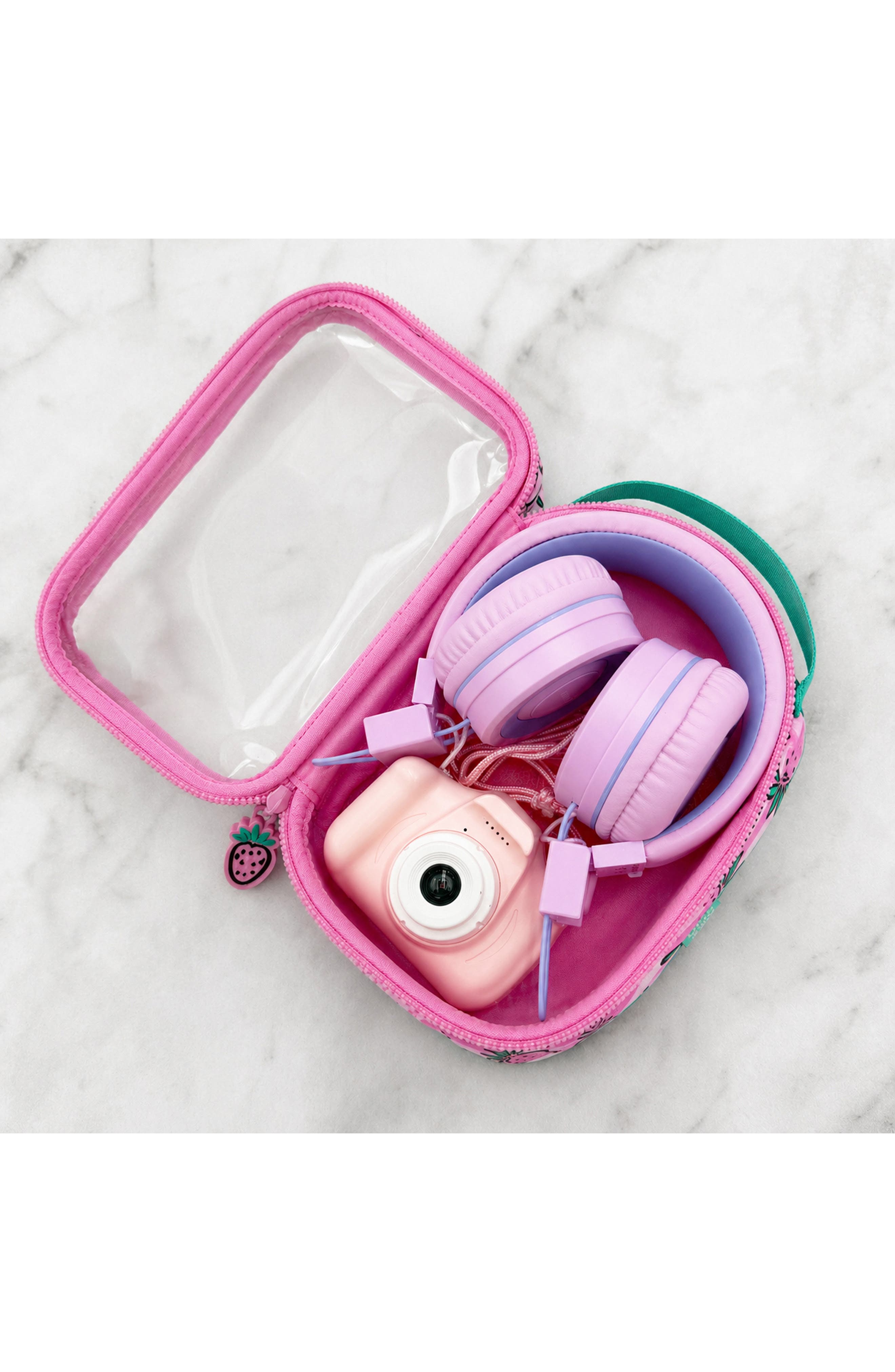 MYTAGALONGS Kids' Mini Clarity Organizing Case, Alternate, color, Pink