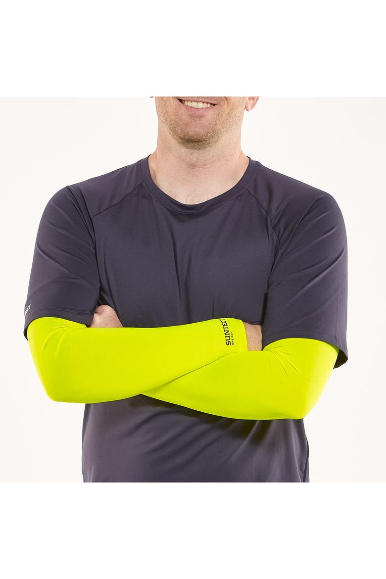 Unisex Coppitt Switchback Sun Sleeve, UPF 50+ Sun Protection, Alternate, color, Safety Yellow