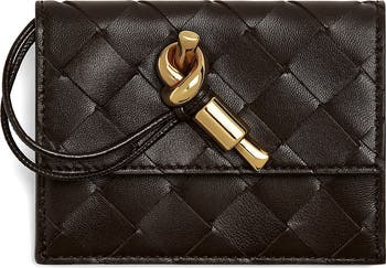 Bottega Veneta Andiamo Intrecciato Leather Slim Card Case