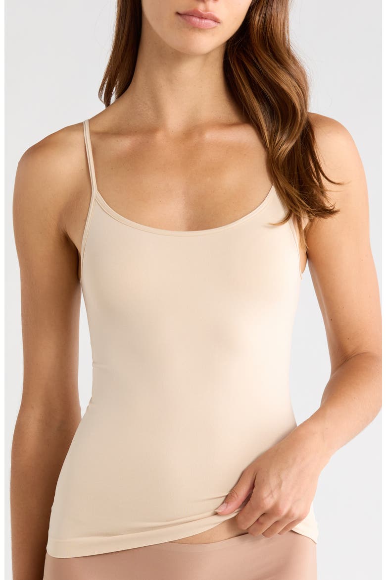 Seamless Assorted 2-Pack Layering Camisoles, Alternate, color, BLACK- BEIGE SMOKE