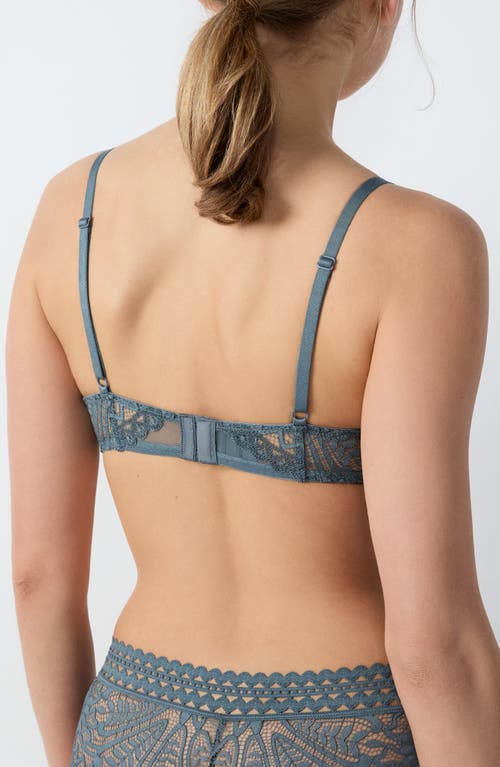 Etam Dream Classique Longline Underwire Bra In Anthracite