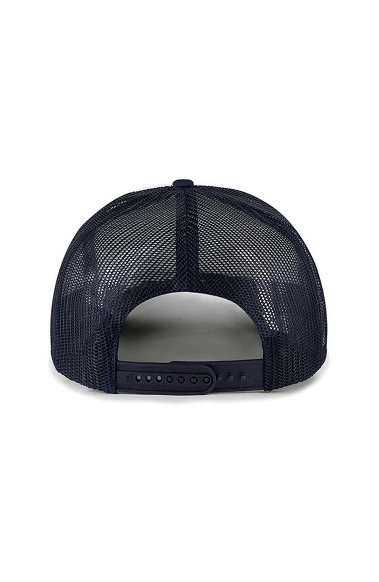 '47 Men's '47 White New York Yankees Foam Front Script Trucker Snapback Hat, Alternate, color, White